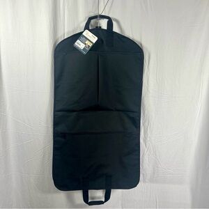 WallyBags 40” Black Deluxe Carry-On Garment Bag WallyLock Lightweight